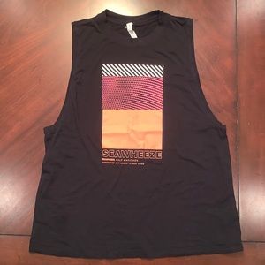 EUC Lululemon Seawheeze All Yours muscle tank 8